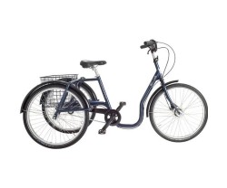 Trehjuling Skeppshult S3 Standard 24 7-växlar Blåbärsblixt