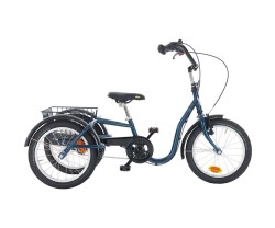 Trehjuling Skeppshult S3 16 Oväxlar Std Blåbärsblixt