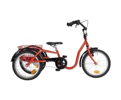 Trehjuling Skeppshult S3 16 Oväxlar Mini Innerligt Röd Metallic