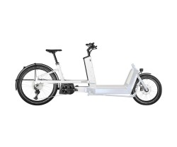 Lastcykel Bergamont E-Cargoville LJ Edition vit - 2022