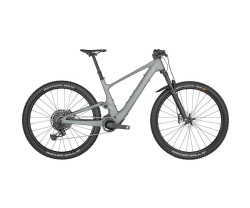El MTB Scott Lumen eRIDE 900 Grå/Grön
