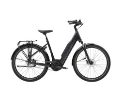 Elcykel Trek Dam District+ 4 Lowstep 800wh trek black satin
