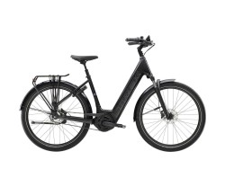 Elcykel Trek District+ 4 Lowstep 545wh Dam Svart