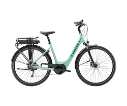 Elcykel Trek Verve+ 2 Lowstep 400wh Dam Grön