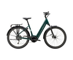 Elcykel Trek Verve+ 3 Lowstep 545wh Dam Grön