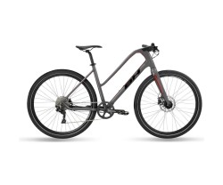 Hybridcykel BH Hybrid Silvertip Jet Lite silver/black/red