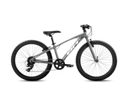 Barncykel BH Expert Junior 24 silver/white/red