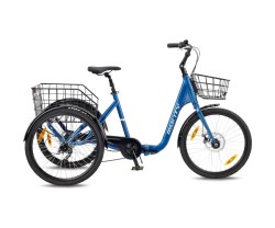 Trehjulig cykel Monty Jog 24 Blå/Grå