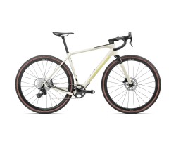 Gravel Orbea Terra M22team 1x Ivory White-Spicy Lime Gloss
