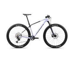 Hardtail MTB Orbea ALMA M ELITE Digital Lavender Gloss/Carbon Raw Matt