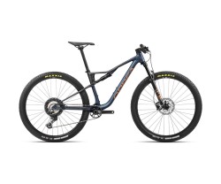 Heldämpad MTB Orbea OIZ H30 Moondust Blue-Leo Orange Matt
