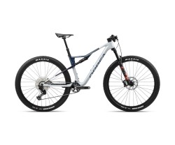 Heldämpad MTB Orbea OIZ M30 Halo Silver-Blue Carbon View Gloss