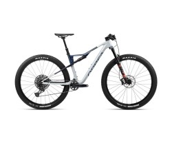 Heldämpad MTB Orbea OIZ M21 Halo Silver-Blue Carbon View Gloss