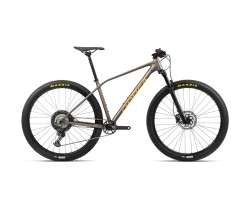 Hardtail MTB Orbea ALMA H30 Taupe Brown Matt/Mango Gloss