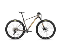 Hardtail MTB Orbea ALMA H20 Taupe Brown Matt/Mango Gloss