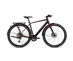 Hybridi Sähköpyörä Orbea Vibe H30 EQ Metallic Burgundy Red Gloss