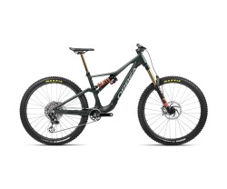 Heldämpad MTB Orbea Rallon M-ltd Forest Green Carbon View Matt-Gloss/Blue Stone Gloss