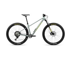 Hardtail-maastopyörä Orbea Laufey H30 Blue Stone -Spicy Lime Gloss