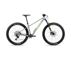 Hardtail-maastopyörä Orbea Laufey H-LTD Blue Stone -Spicy Lime Gloss