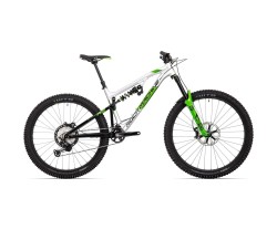 MTB Rock Machine Blizzard 90-297 RZ silver/svart/grön