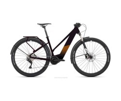 Elcykel Superior Hybrid EXR 6070 BL Touring gloss black gold copper