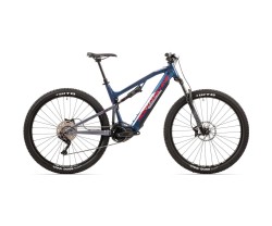 El-MTB Rock Machine Blizzard e30-29 Blå/Röd/Grå