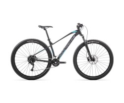 Hardtail MTB Rock Machine Torrent 30-29 Matt Svart/Grå/Turkos