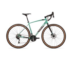 Gravelbike Rock Machine Gravelride 500 Grön/Silver/Svart