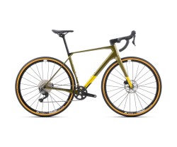 Gravelbike Superior Bike X-ROAD Team Comp GR gloss olive chrome