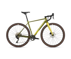 Gravelbike Superior X-ROAD Comp GR Gloss Olive/Lime Yellow