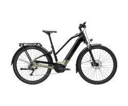 Elcykel Cannondale Tesoro Neo X 2 Step Thru Svart/Grön 