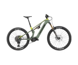 El-MTB Cannondale Moterra Carbon SL 1 Grön