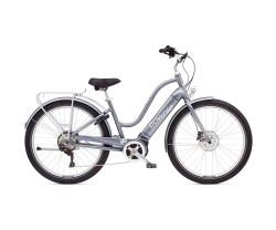 Elcykel Cruiser Electra Townie Path Go! 10D dam grå