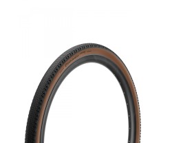 Cykeldäck Pirelli Cinturato Gravel H SpeedGRIP TechWALL TLR 50-584 vikbart svart/brun