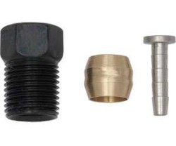 Oliv + ändstift + mutter till bromsslang Shimano SM-BH90