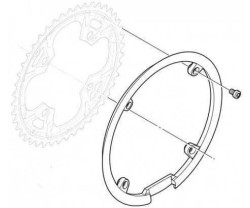 Ketjusuoja Shimano Fc-M430 Sis. Ruuvi 104mm 44T