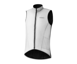 Cykelväst Shimano Beaufort Wind Vest Light Vit