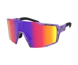 Cykelglasögon Scott Shield Black/Swish Purple/Teal Chrome