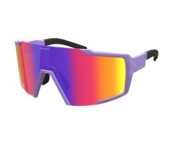 Cykelglasögon Scott Shield Compact Swish Purple/Teal Chrome