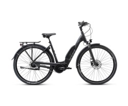 Elcykel Dam Made Linum Svart