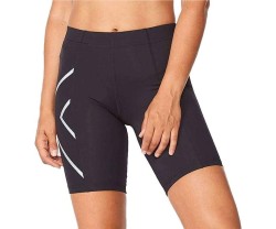 Naisten juoksuhousut 2XU Core Compression Shorts Womens Black/Hopea