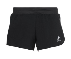 Naisten juoksuhousut Odlo 2-In-1 Shorts Zeroweight 3-Inch Womens Black