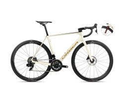 Racer Allround Orbea Orca M21eTeam PWR Ivory White/Burgundy/Vulcano