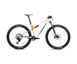 Heldämpad MTB Orbea Oiz M10 Ivory White/Bumblebee Yellow