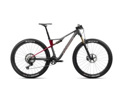 Heldämpad MTB Orbea Oiz M-Pro Diamond Carbon View/Cherry Red