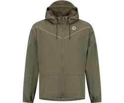 Regnjacka Rogelli Commuter Essential Unisex Grön