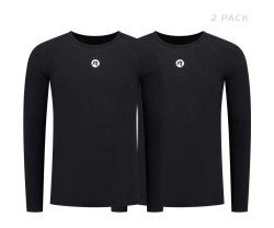 Undertröja Rogelli Core II 2-pack Unisex Svart