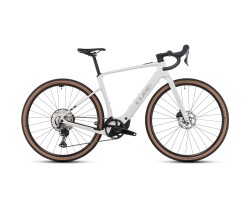 Elcykel Gravel Cube Nuroad Hybrid C:62 Race 400Wh Desertstone/Green