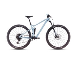 Heldämpad MTB Cube Stereo One22 Pro Skylightblue/White