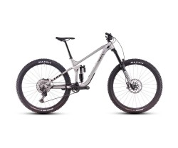 Heldämpad MTB Cube Stereo ONE77 Race 29 Rawmetal/Black 